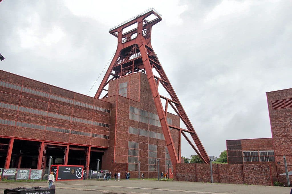 Sicherheitstechnische Betreuung in Essen: Fördergerüst der Zeche Zollverein